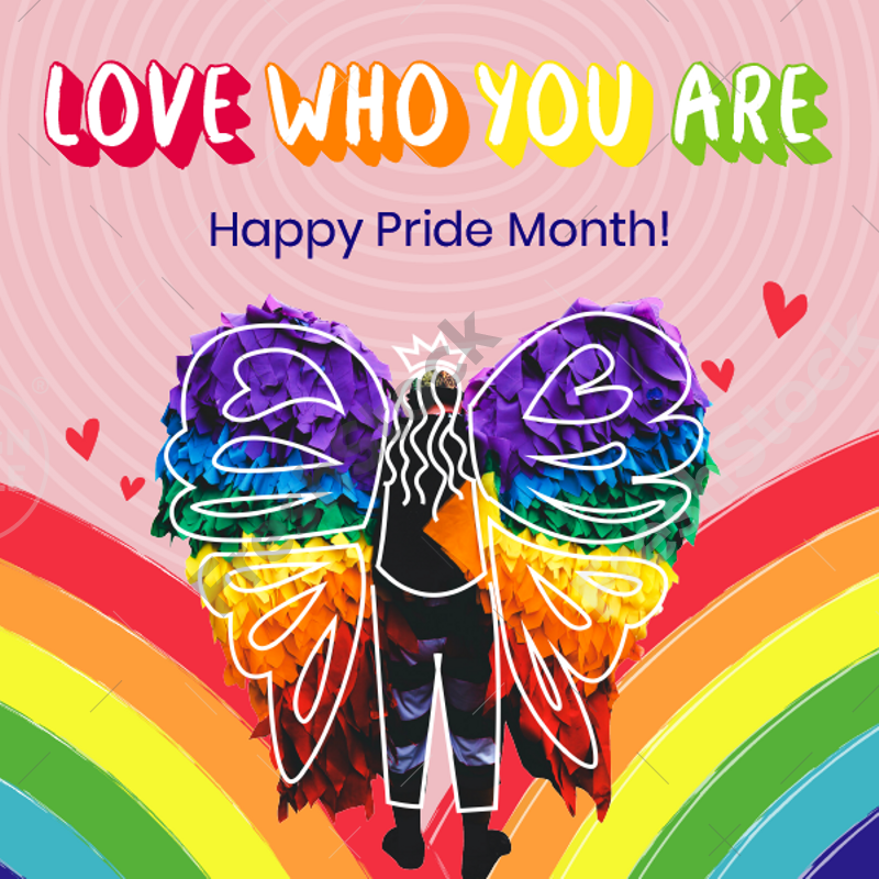 Pride Month Celebration Facebook Ad FreshStock