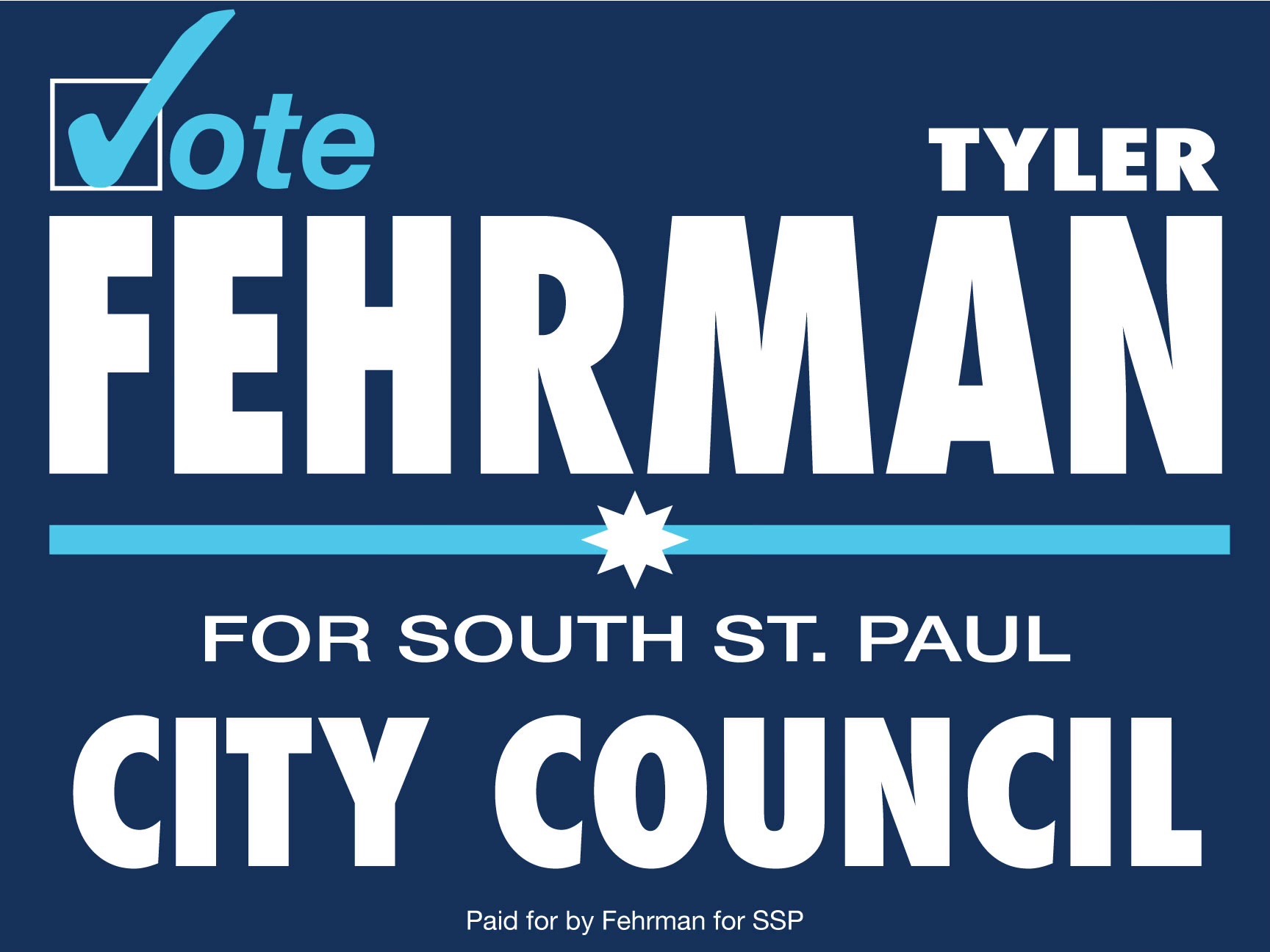 Fehrman for South St. Paul logo