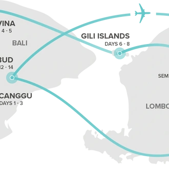 tourhub | Intro Travel | Epic Indonesia 19 Day | Tour Map