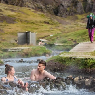 tourhub | YellowWood Adventures | Iceland adventure: Waterfalls, Hot Springs & Volcanic highland walks 