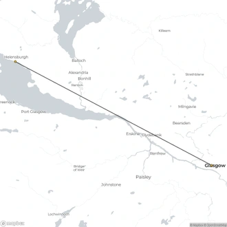 tourhub | Travel Editions | Charles Rennie Mackintosh Tour in Glasgow | Tour Map