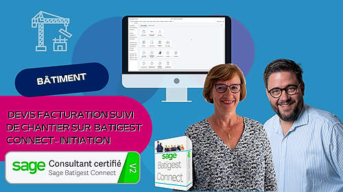 Représentation de la formation : GESTION BATIMENT SUR BATIGEST CONNECT - Initiation