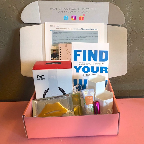 Box for Boss - Subscription Box for Female Entrepreneurs - Box for Boss -  Empowering Women One Box At A Time