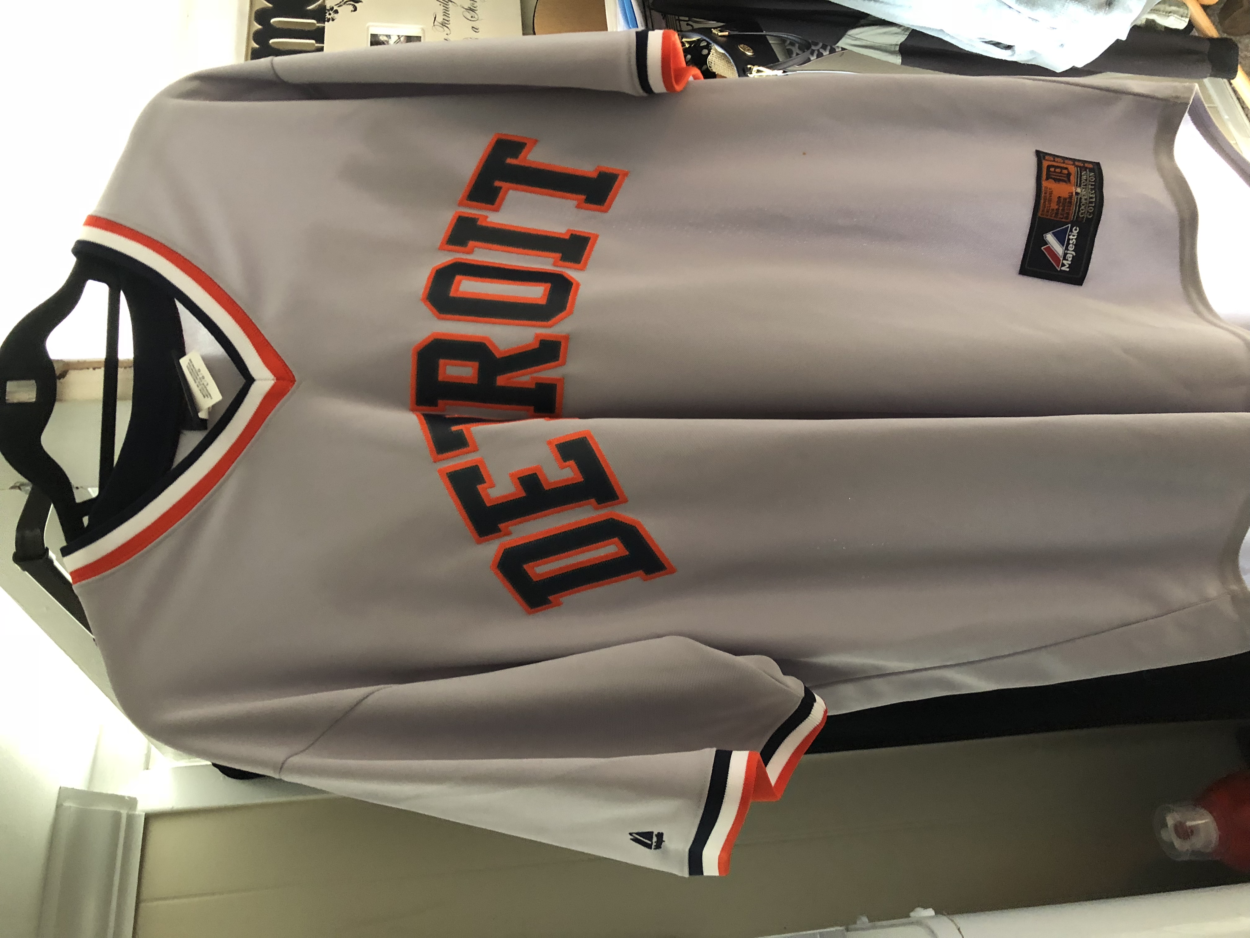 Rare Eminem Detroit Tigers Baseball Jersey front