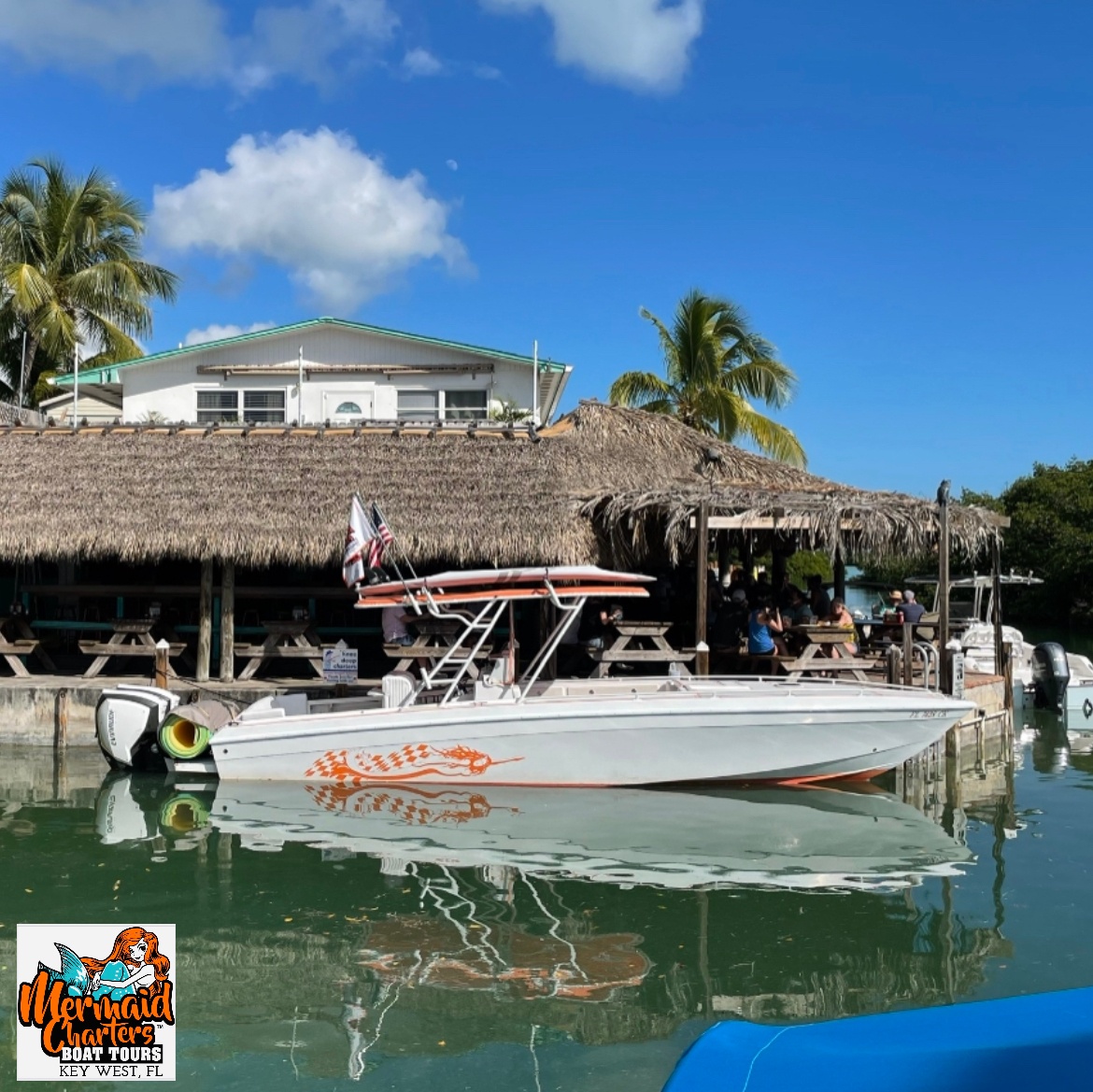 Geiger Key Lunch at Fish Camp Restaurant & Boca Chica  Sandbar Stop