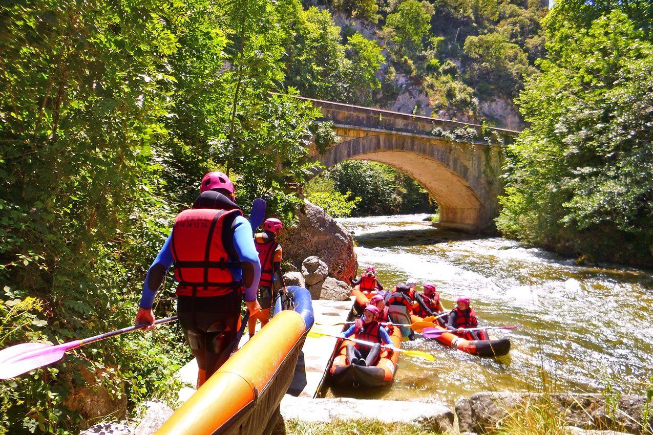 Pyrène rafting