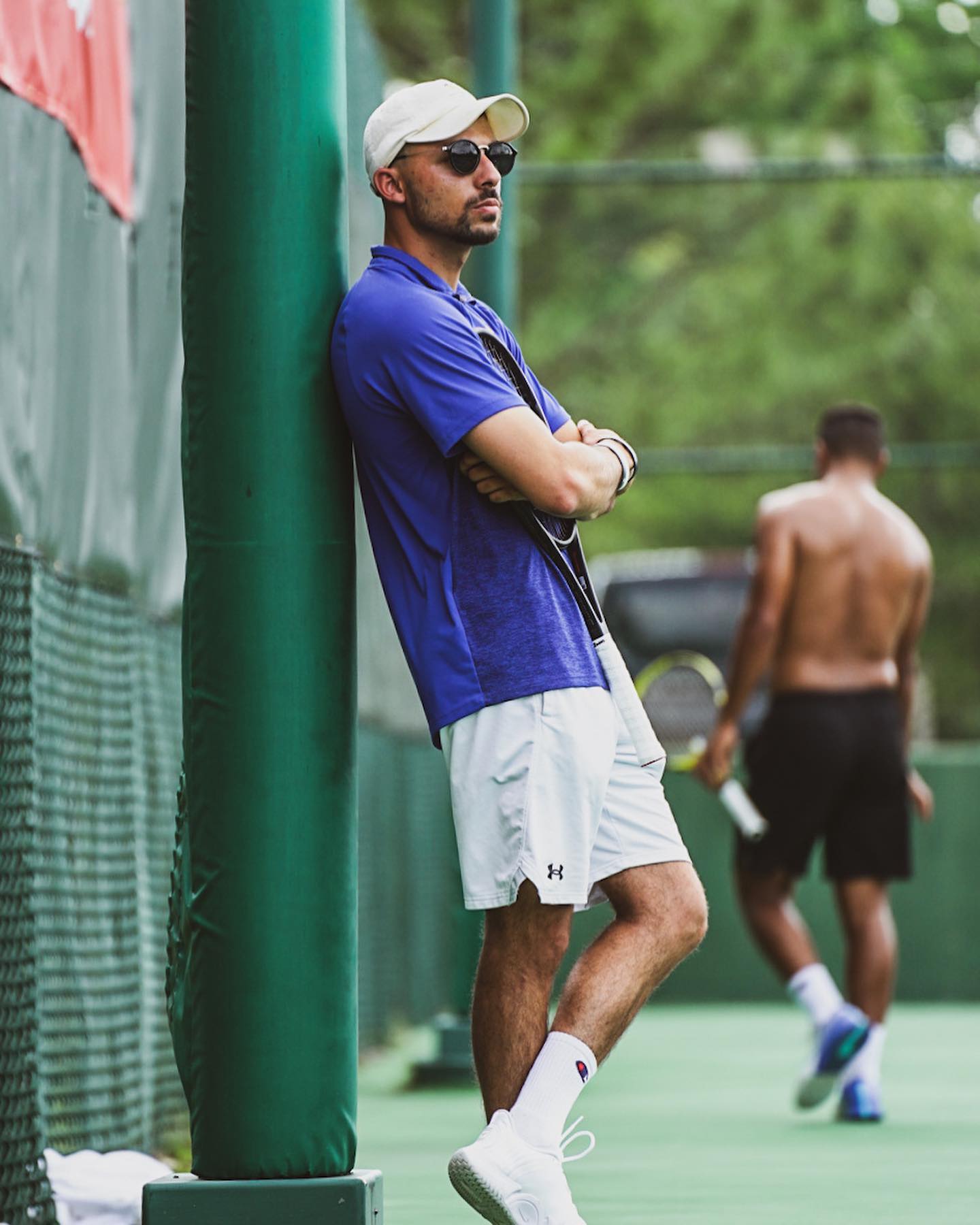 Amine H. teaches tennis lessons in Laguna Hills, CA