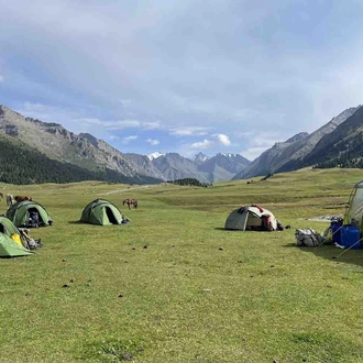 tourhub | YellowWood Adventures | Trek the wild Tian Shan Mountains of Kyrgyzstan 