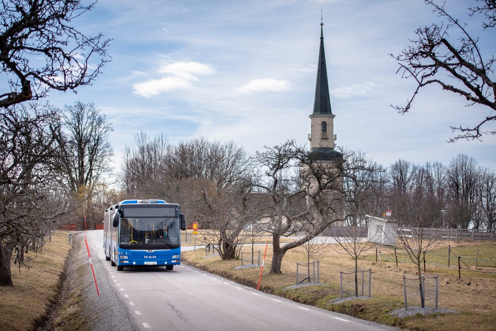 Arrivas nya bussar för Ekerö rullar in