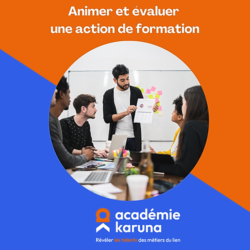 Représentation de la formation : Animer et évaluer une action de formation