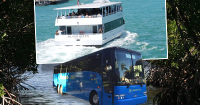 Tour en Barco y Autobús por Miami con Recogida - Acomodações em Miami