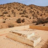 Below the Jews Oasis, Platform With Tombstone [3] (Tioute, Morocco, 2010)