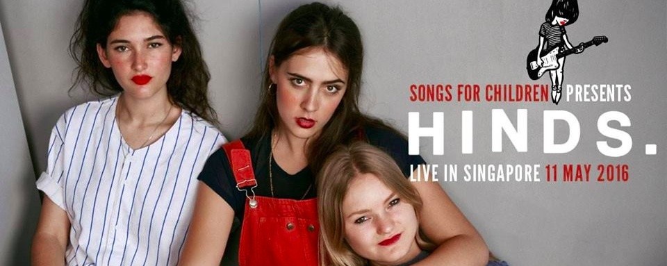 Songs for Children Presents HINDS live in Singapore