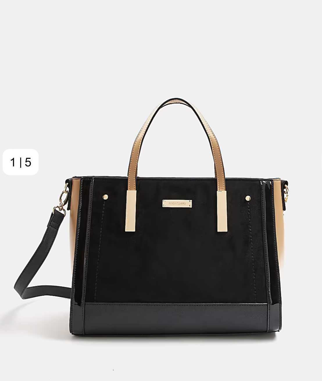 Black Faux Suede Tote Bag - Chandni Collections | Flutterwave Store