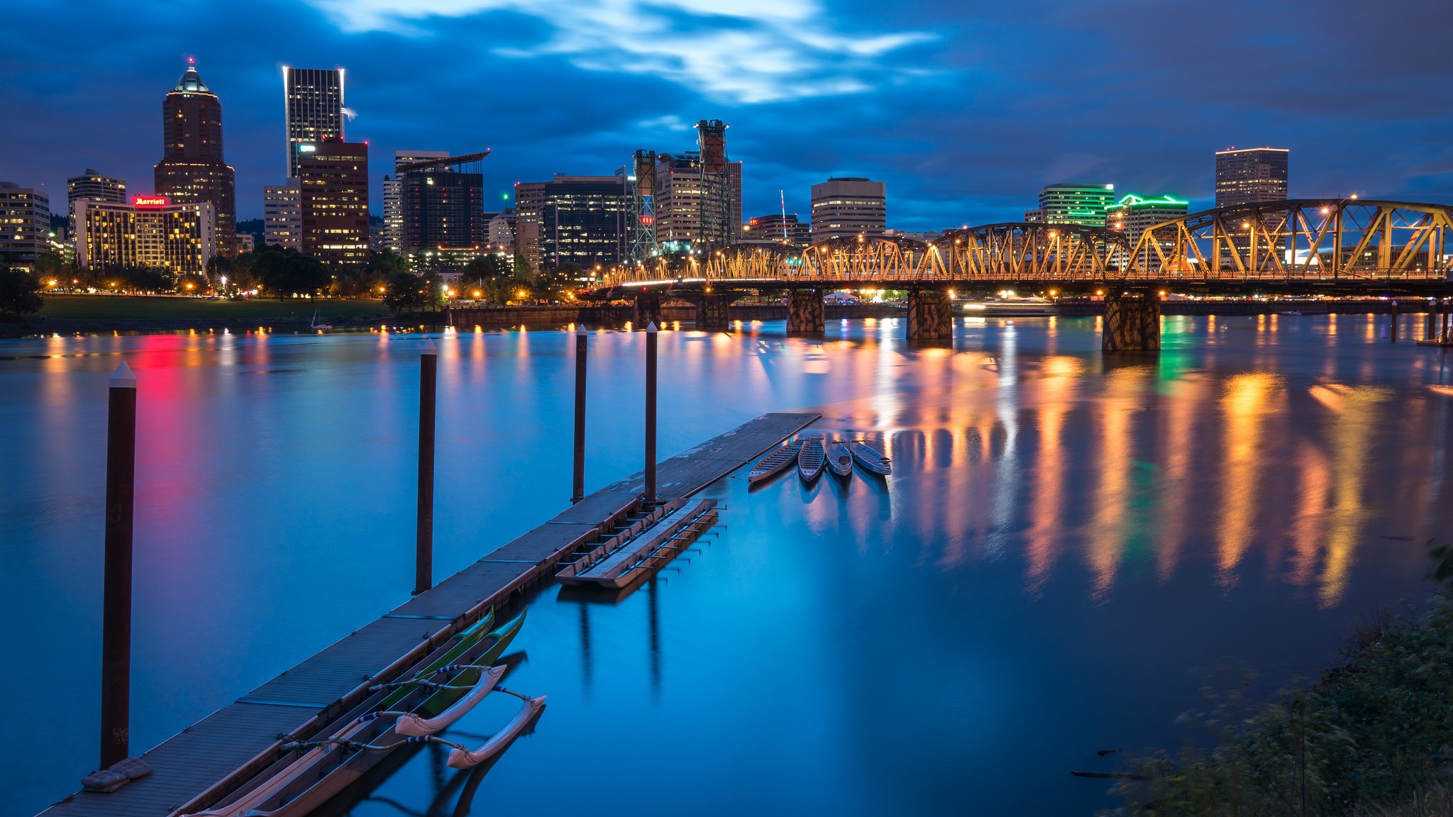 Sunset & City Lights Private BYOB Tour of Willamette River (Up to 6 Passengers) image 1