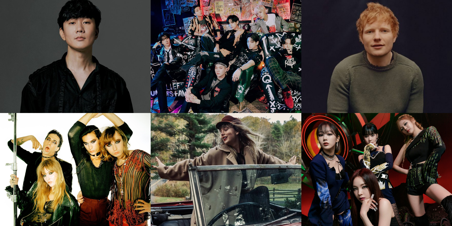 Here are the winners of the 2021 MTV EMA – BTS, Taylor Swift, JJ Lin, Ed Sheeran, Måneskin, aespa, and more
