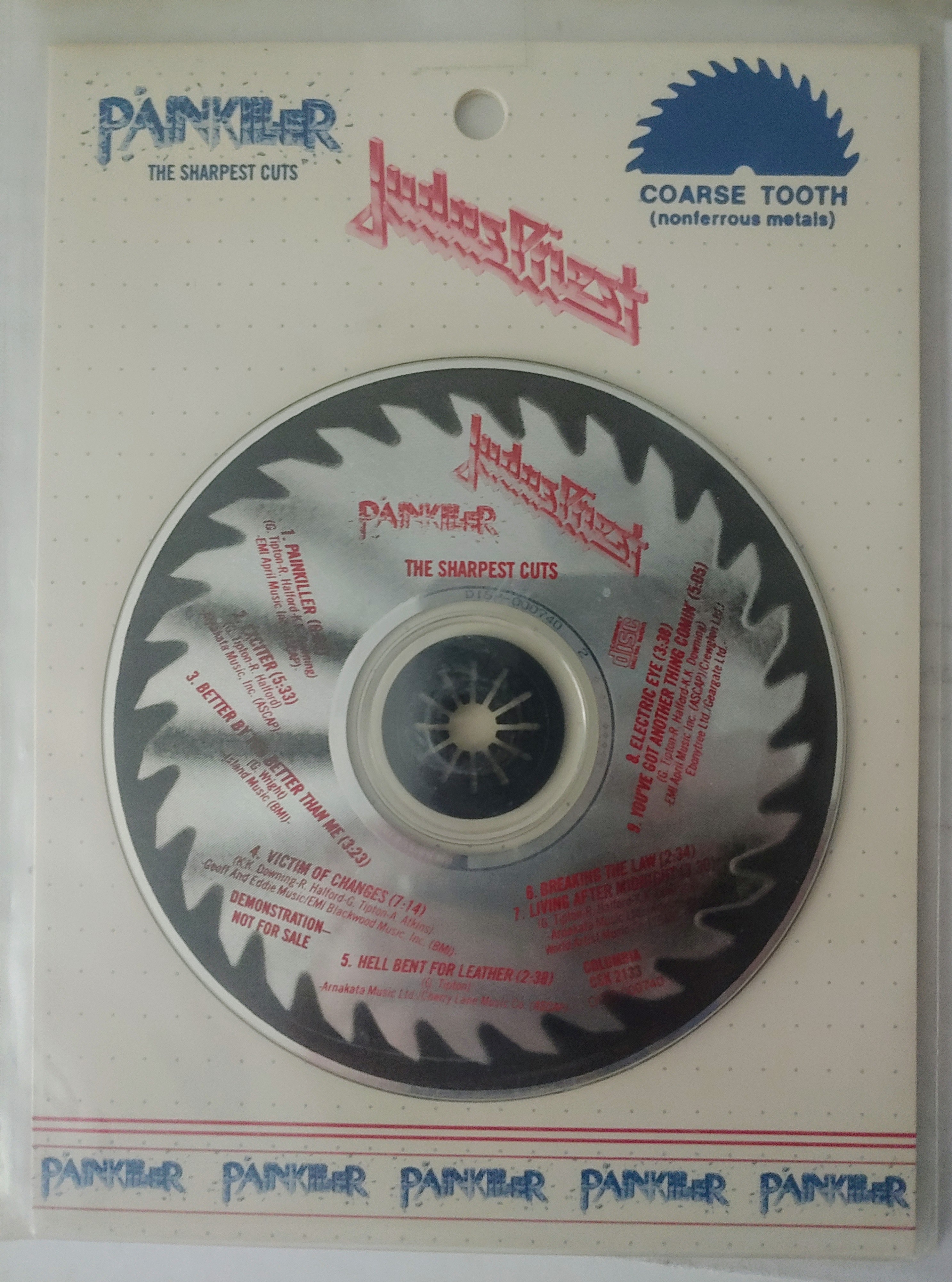 Judas Priest: Painkiller (Colored Vinyl, Saw Shaped) Vinyl 10 (Record —