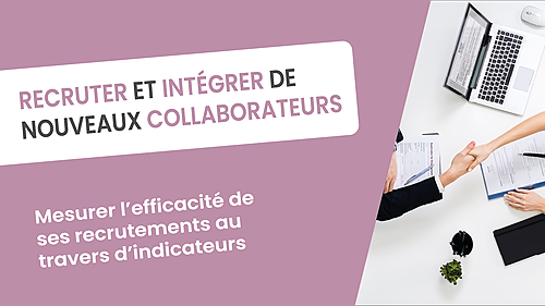 Représentation de la formation : RECRUTER ET INTÉGRER DE NOUVEAUX COLLABORATEURS