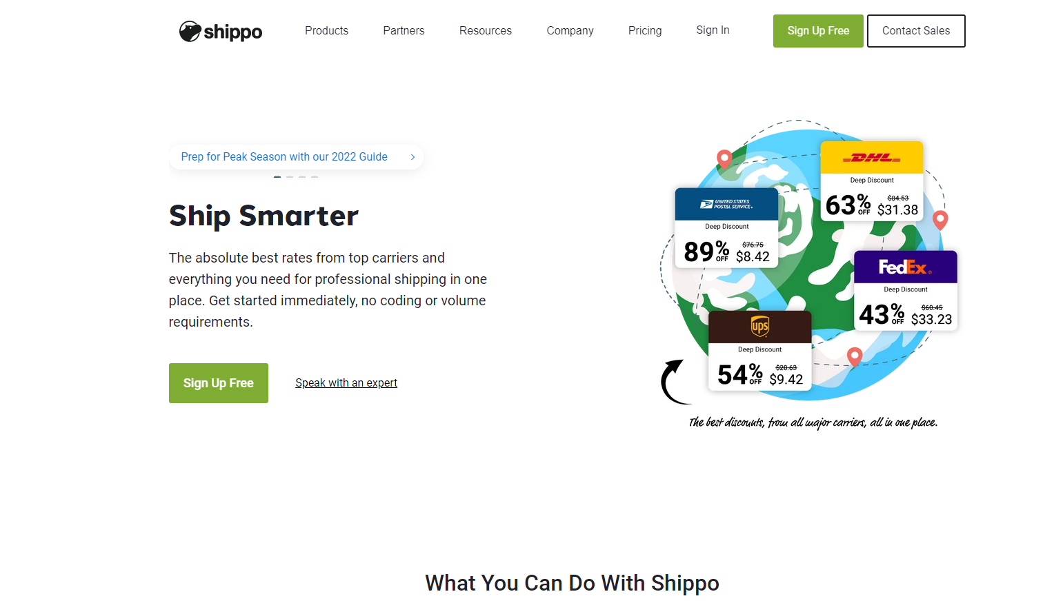 shippo homepage website