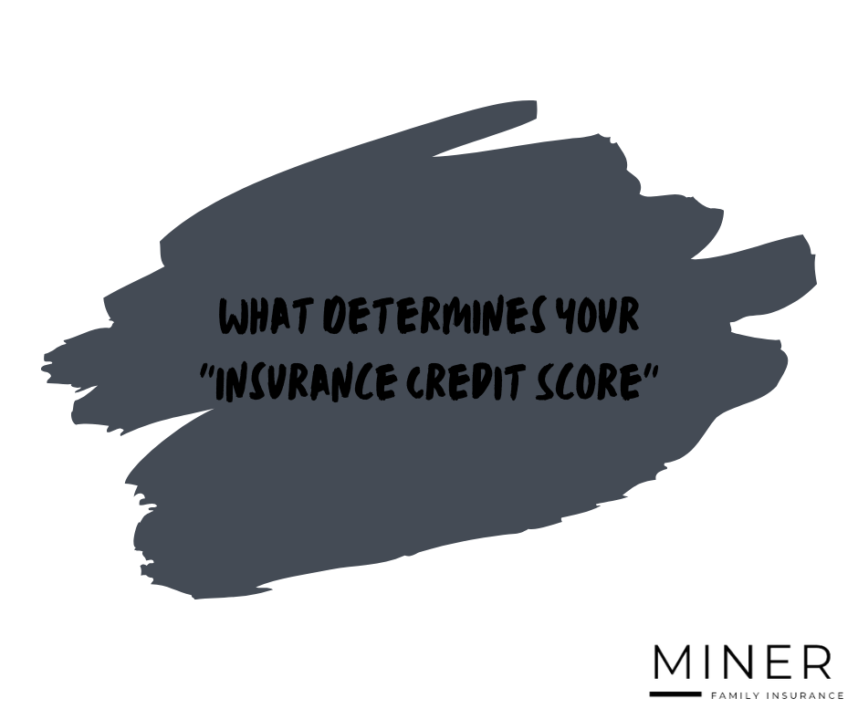 What Determines Your "Insurance Credit Score"