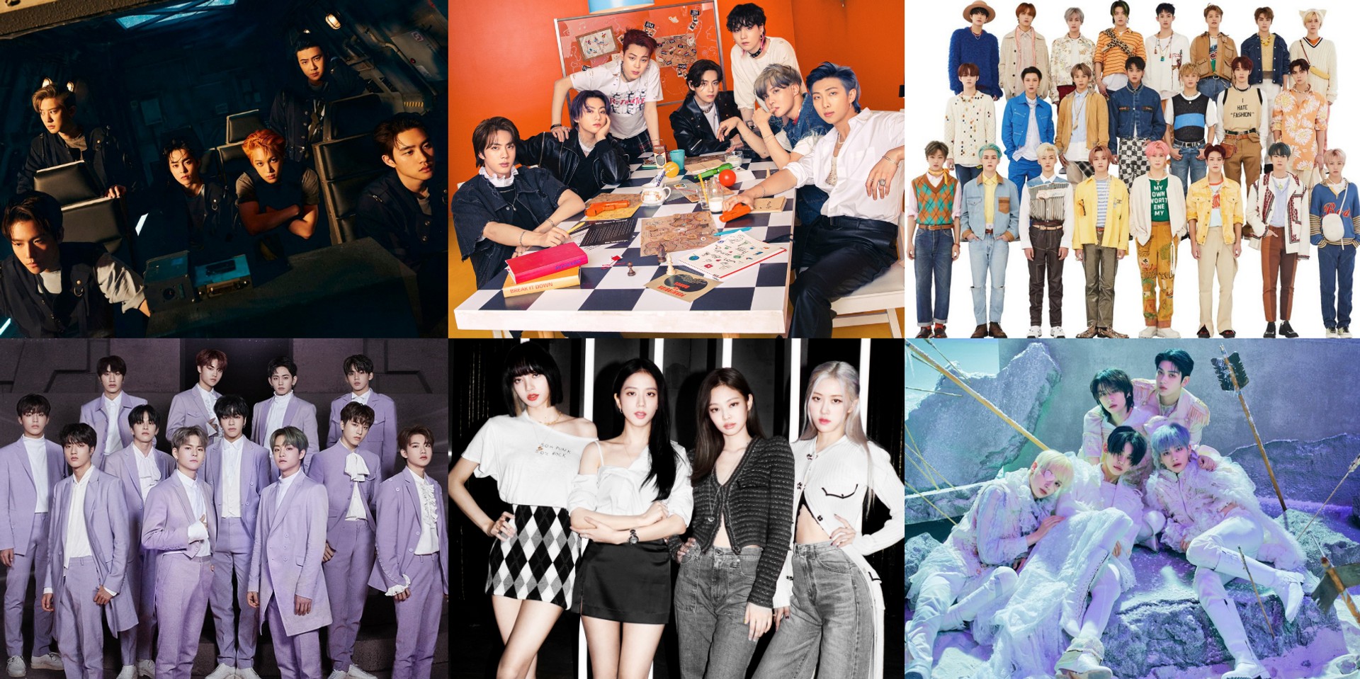 BTS, NCT, BLACKPINK, EXO, TREASURE, TXT, and more are the most-talked-about K-pop acts on Twitter