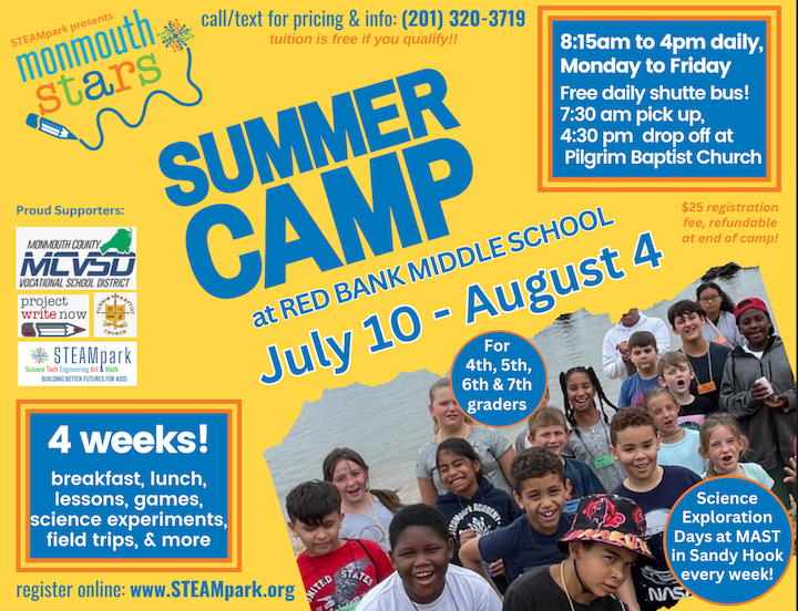 Monmouth Stars Summer Camp | STEAMPark, Inc. (Powered by Donorbox)