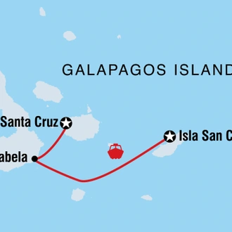 tourhub | Intrepid Travel | Galapagos Island Hopping | Tour Map