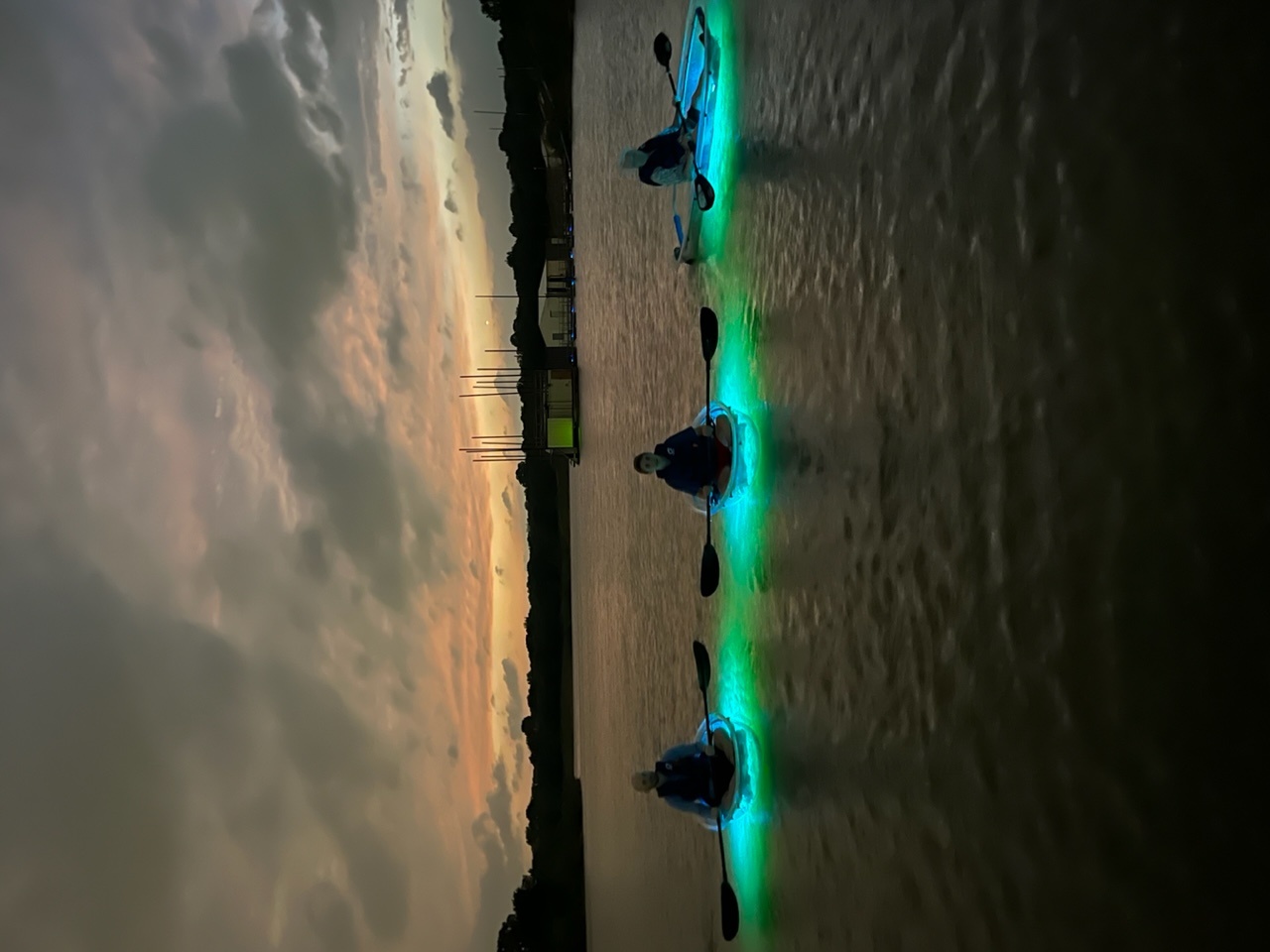 Grapevine Lake Sunset & Glow Clear Kayak Tour image 4