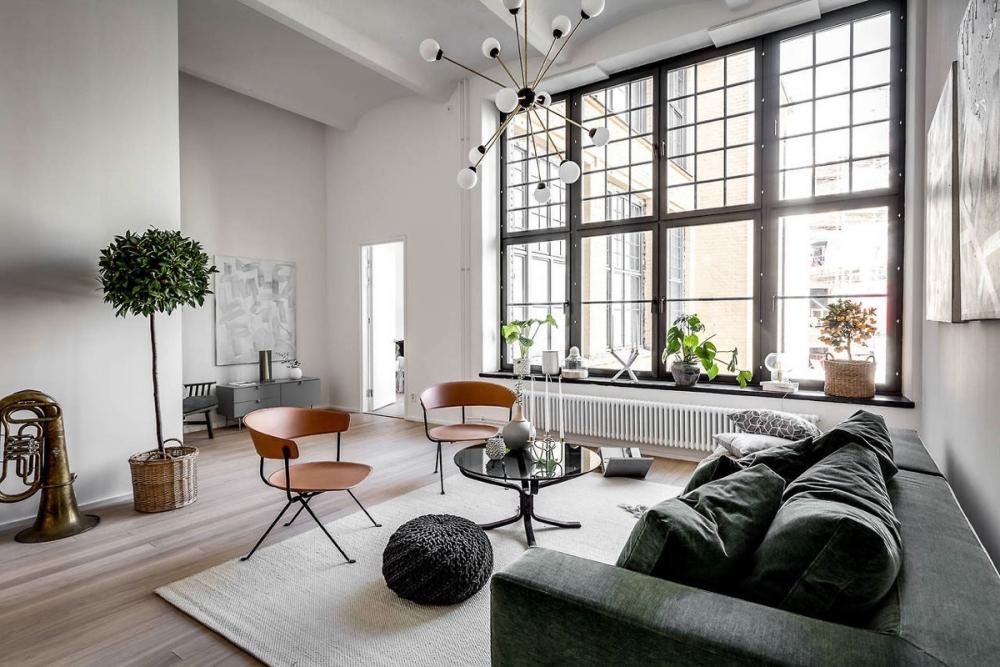 Desain Apartemen Studio 21m Scandinavian