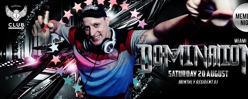 F.Club presents DJ Domination (USA) *Member's Night Special*