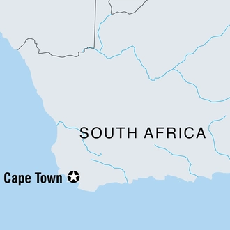 tourhub | Intrepid Travel | Cape Town & Winelands  | Tour Map