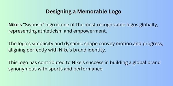 A logo defines your business to your potential customers