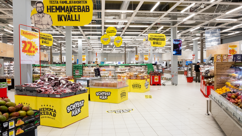 Schysst käk tar över torget på ICA Maxi Bromma under September