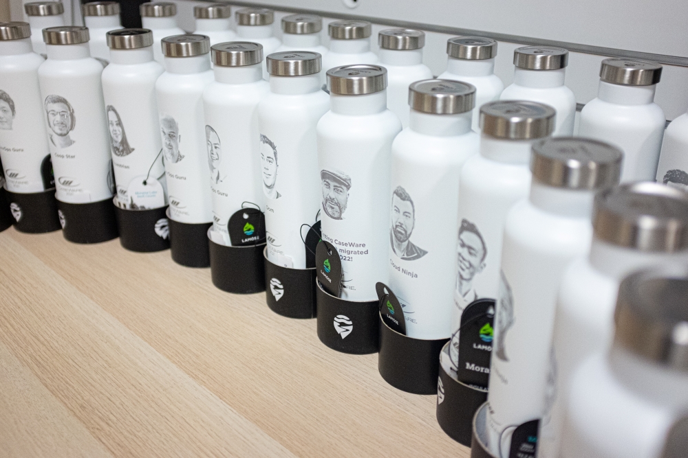 high-quality prints water bottles