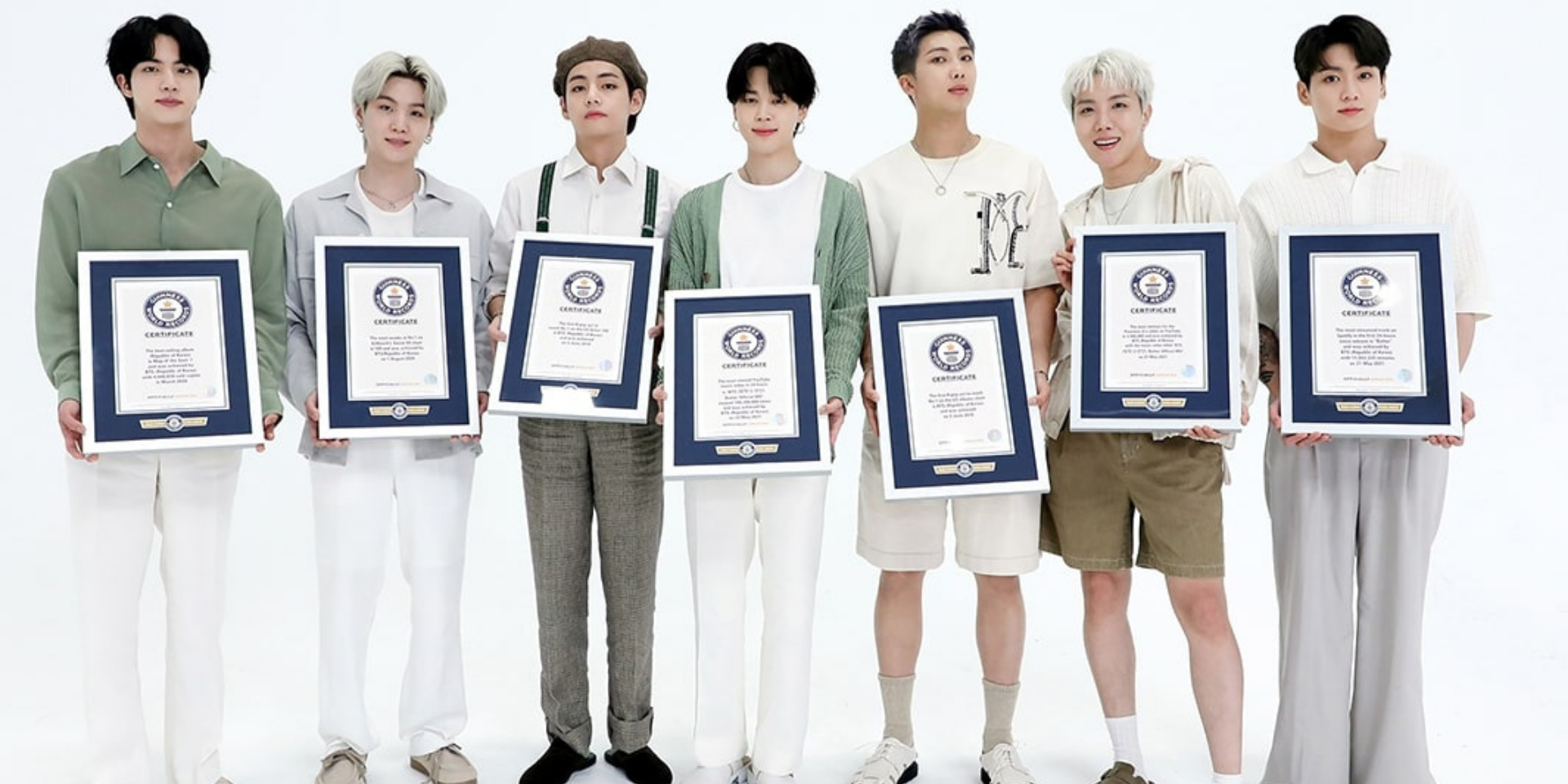 BTS enter the '2022 Guinness World Records Hall of Fame' with 23 records