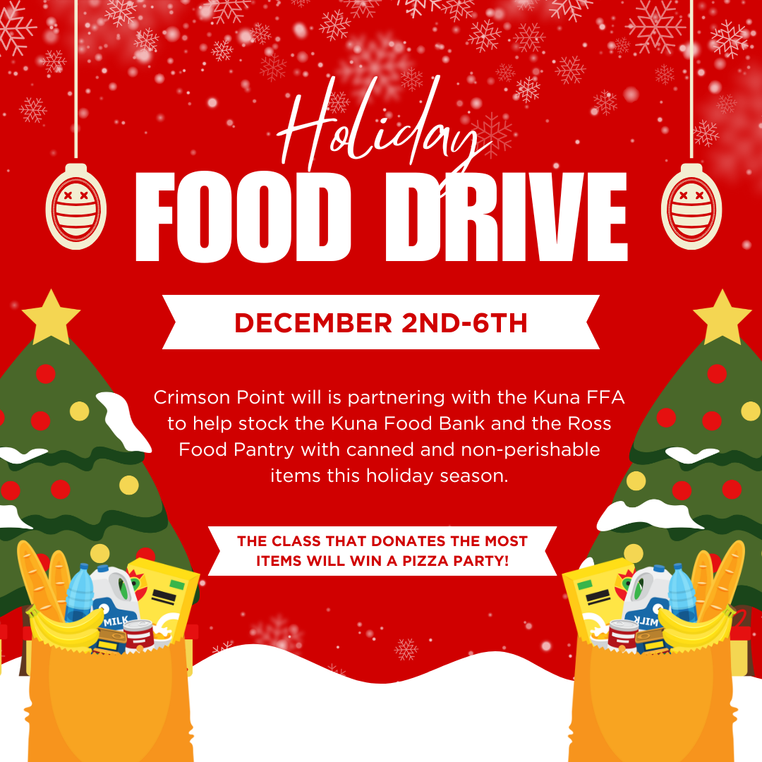 Holiday food drive