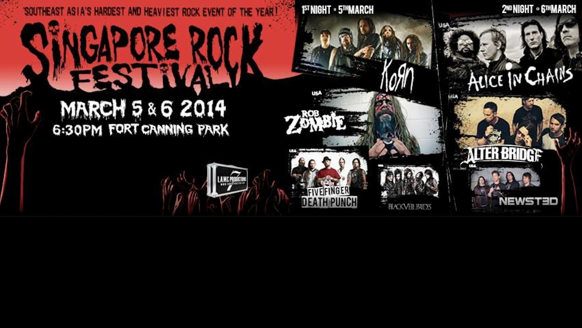 Singapore Rock Festival 2014 (Day 1)