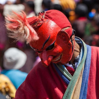 tourhub | YellowWood Adventures | Bhutan's Thimphu Tshechu & Gangtey Tshechu Festivals 