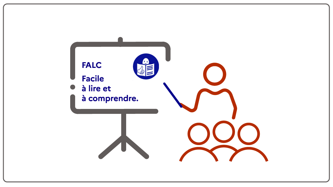Représentation de la formation : Rédiger et Publier en FALC - 2 jours en intra-entreprise