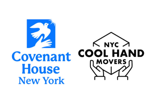 Cool Hand Movers for Covenant House NY logo