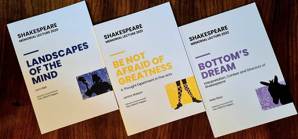 Shakespeare Memorial Lecture book series