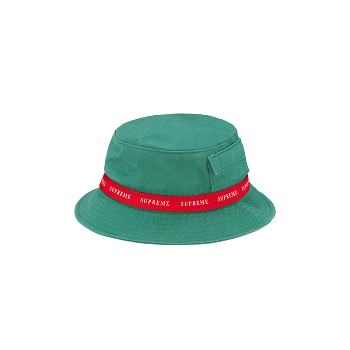 Supreme Jacquard Logo Taping Crusher Hat Pine Green (FW19) | TBD