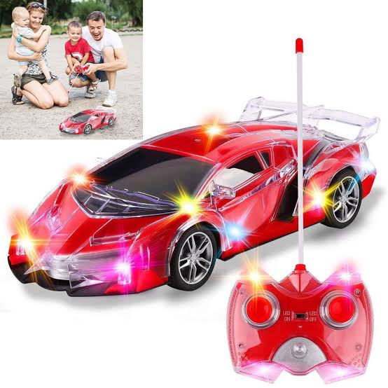 Speed car with colourful light remote control toys for kids