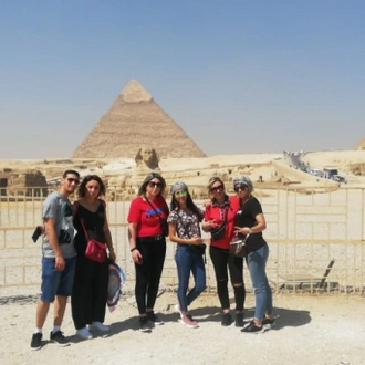 tourhub | Ancient Egypt Tours | 18 Days Cairo, Desert Safari, Sharm El Sheikh & Nile Cruise | Tour Map