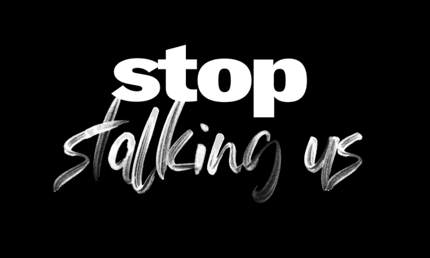 Stop Stalking Us logo