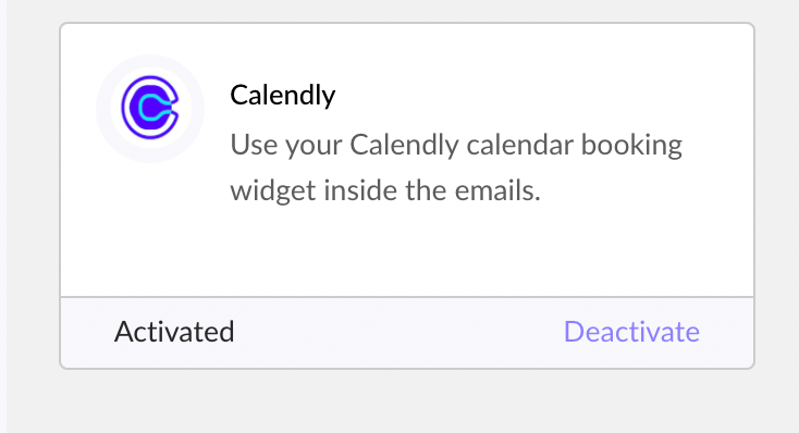 Integrate your Calendly Calendar in Mailmodo templates
