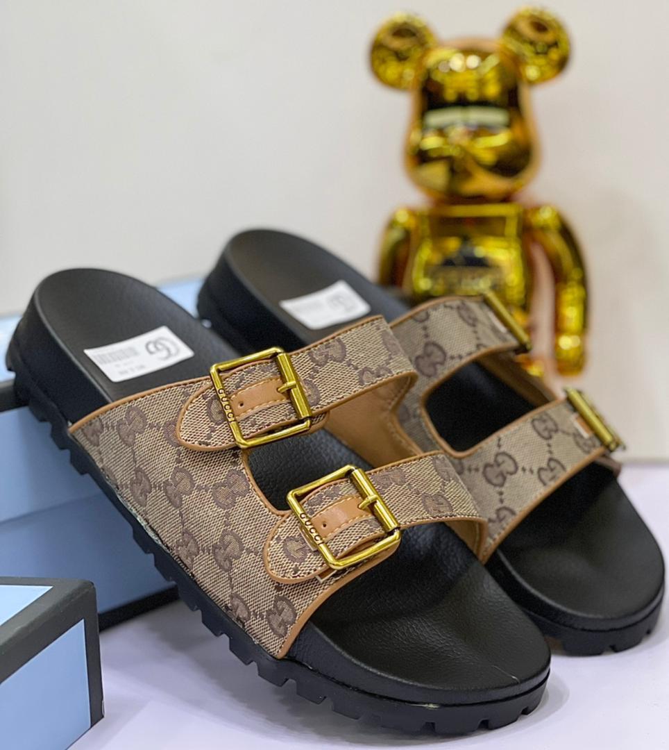 Gucci latest palm online slippers