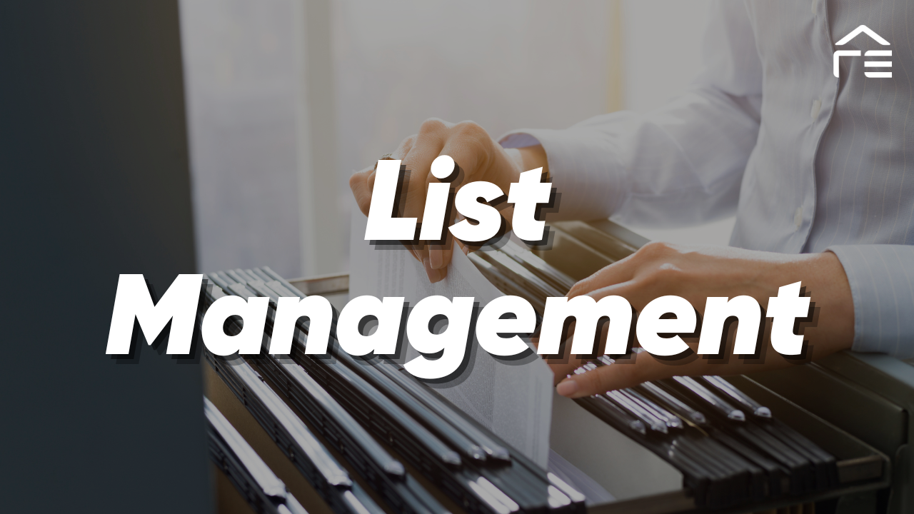List Management | REsimpli