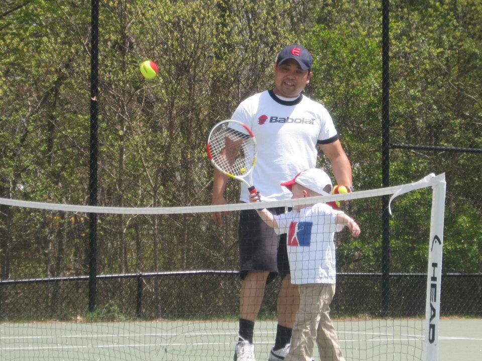 Ed E. teaches tennis lessons in Mount Sinai, NY