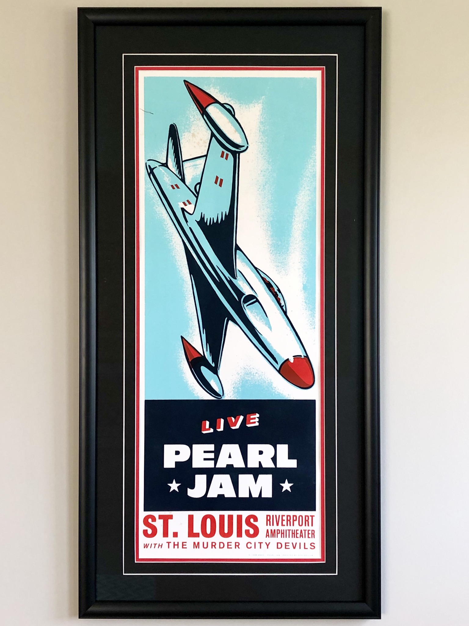 Pearl Jam St. Louis 2022 Concert Poster Raffle for Charity